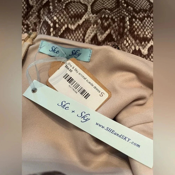 SHE + SKY SNAKE PRINT
DRESS SIZE SMALL - Picture 8 of 8